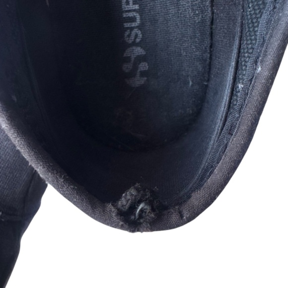 Superga 2790 Platform Sneakers – Black Canvas – Size Women’s 8 - Picture 8 of 8